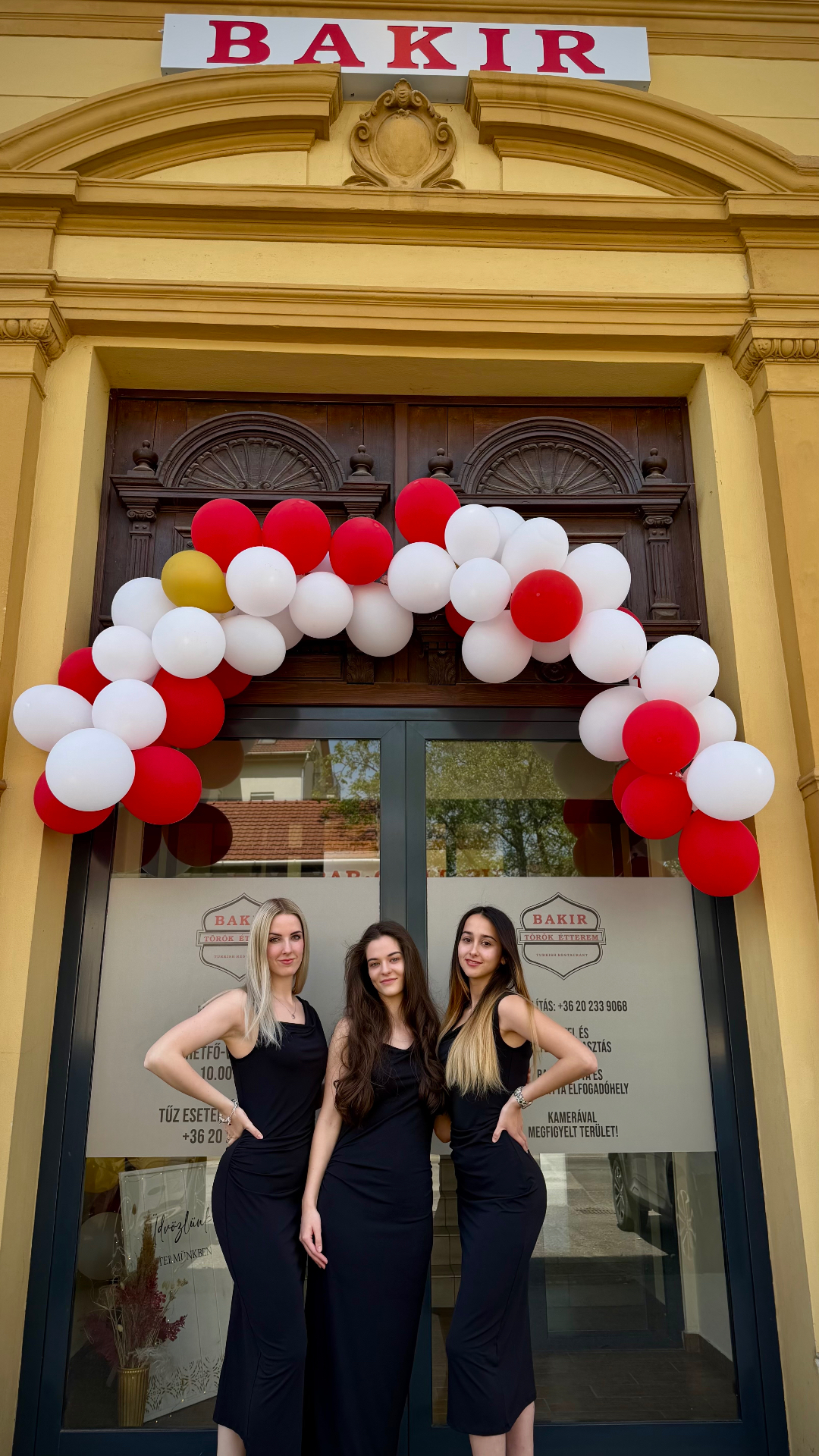 Hostess team at Bakir opening